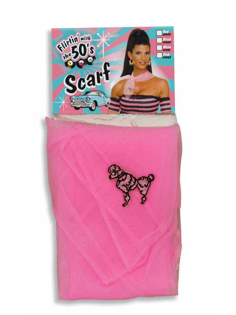 50s Poodle Scarf Accessory Costume World NZ