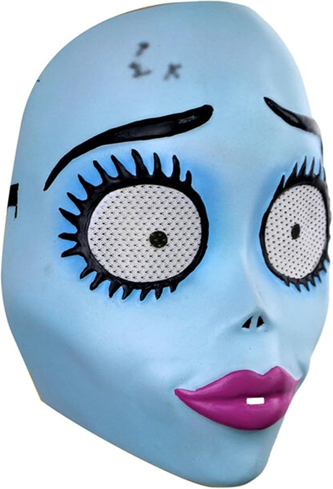 Emily Corpse Bride Half Mask for Adults - Tim Burton's Corpse Bride ...