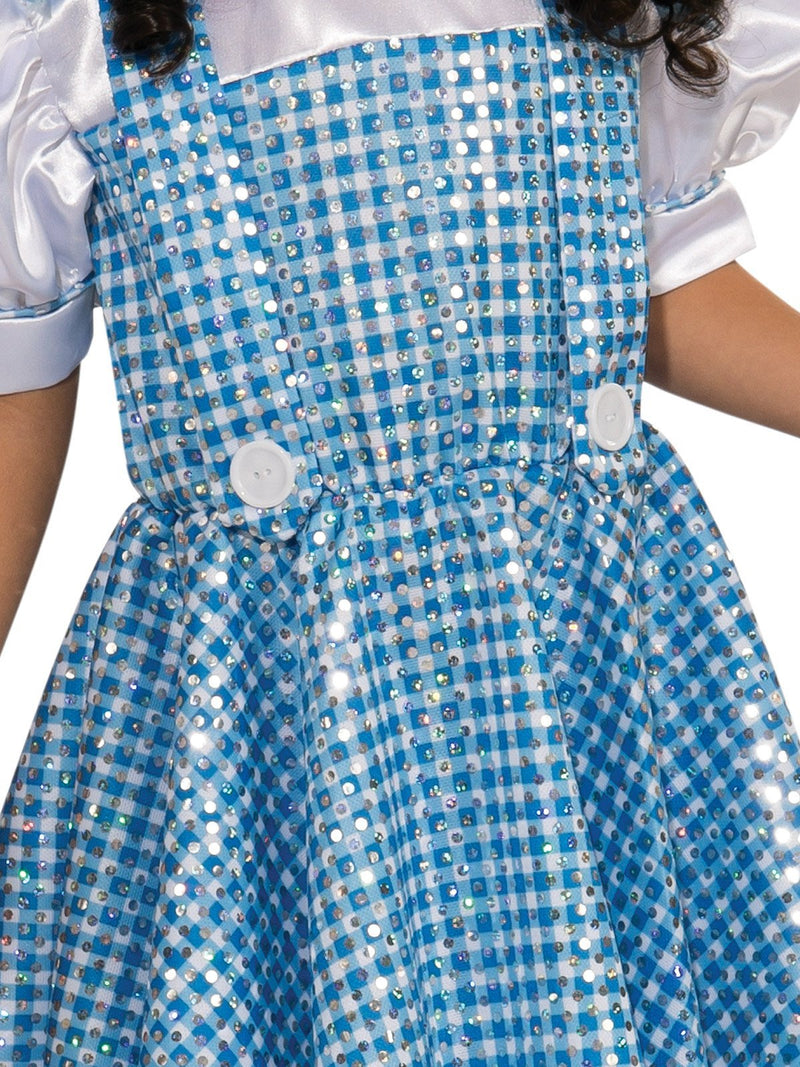 Dorothy Sequin Costume for Kids - The Wizard of Oz | Costume World NZ Dorothy Sequin Costume for Kids - The Wizard of Oz | Costume World NZ