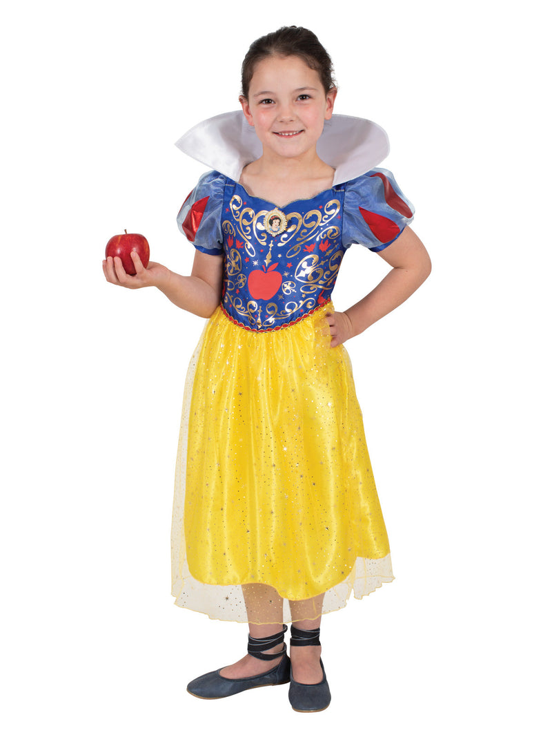 Snow White Sparkle Deluxe Costume for Kids Disney Snow White