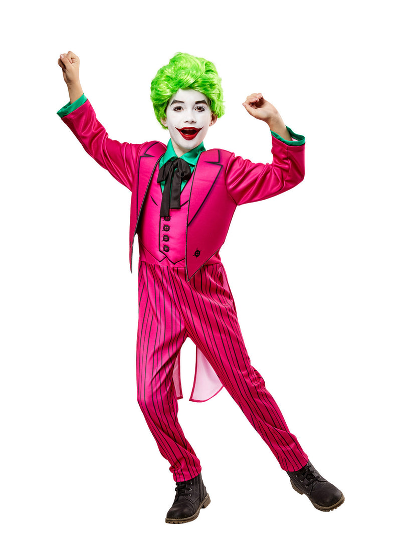 Amscan Joker-Kostüm Für Kinder – Offiziell Lizenziert Von Warner Bros. DC Comics, Inkl. Jacke, Hose & Maske
