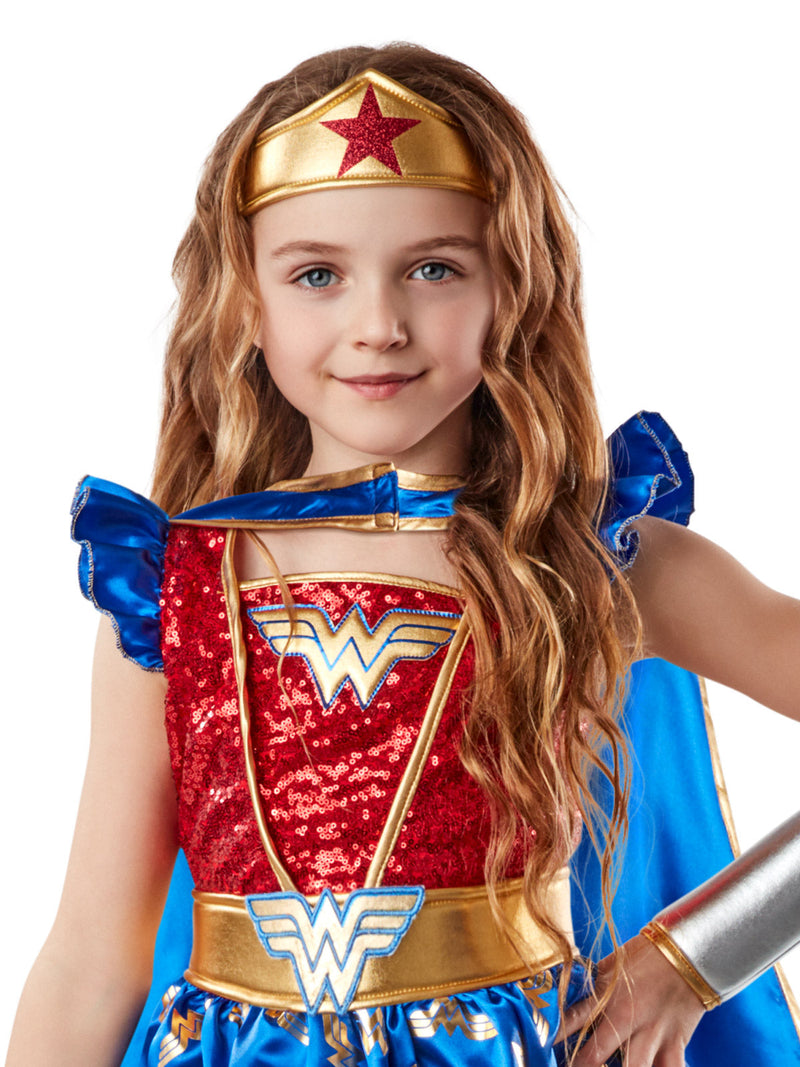 Wonder Woman Premium Costume for Kids Warner Bros DC Comics Costume