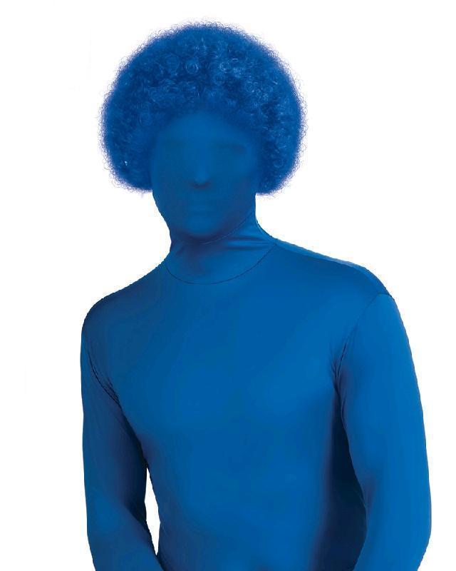 2nd Skin Blue Wig for Adults Costume World NZ