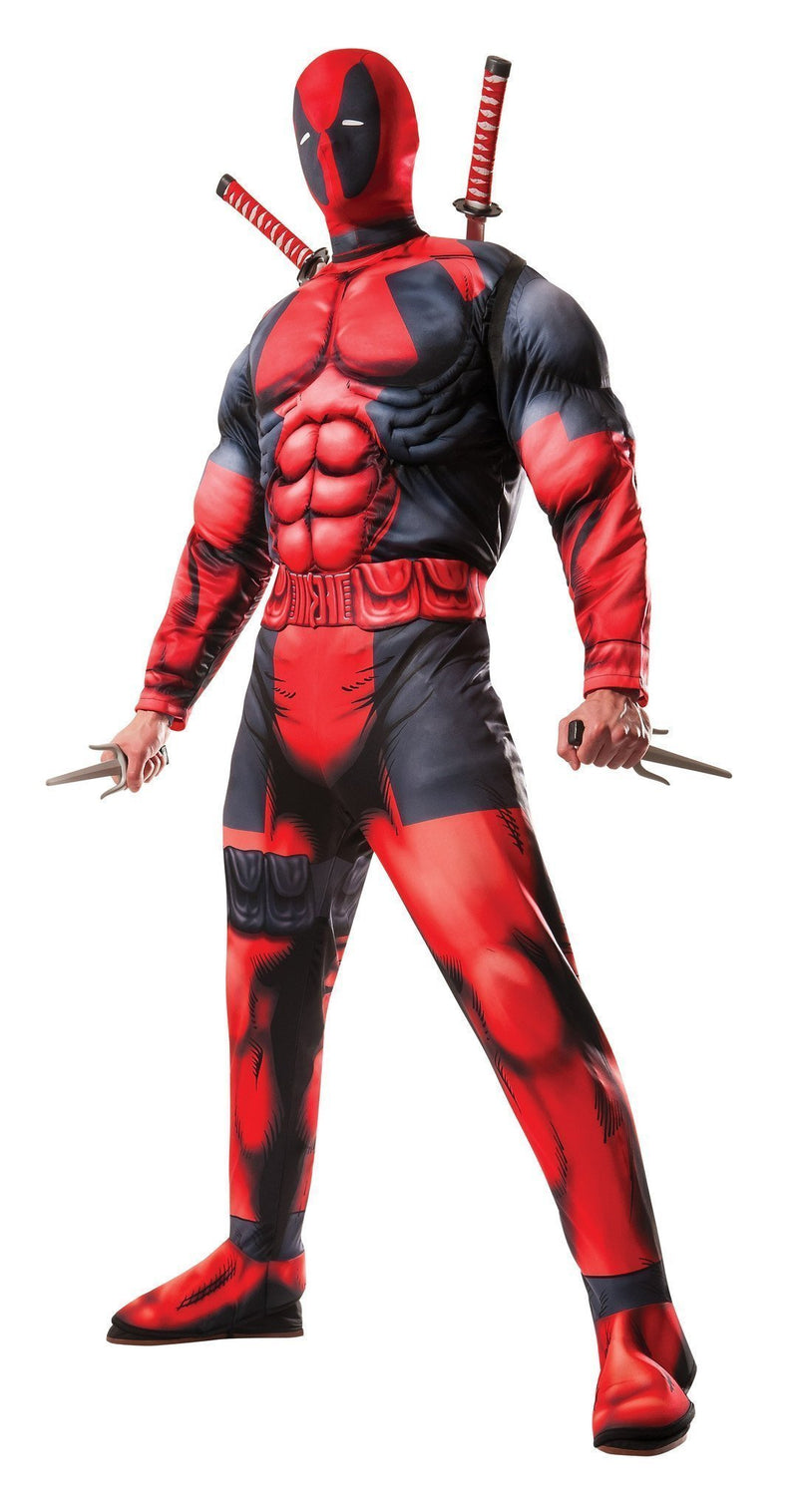 Deadpool Deluxe Adult Costume Official Marvel Costume World NZ