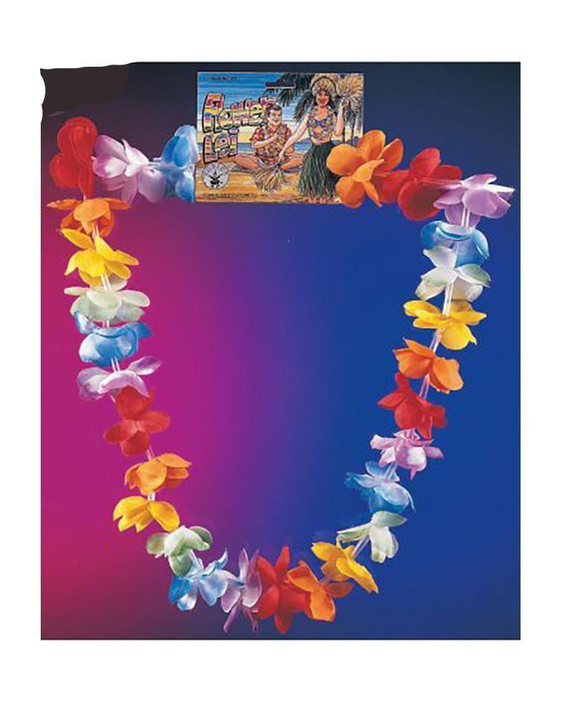 Hawaiian Flower Lei Costume World NZ
