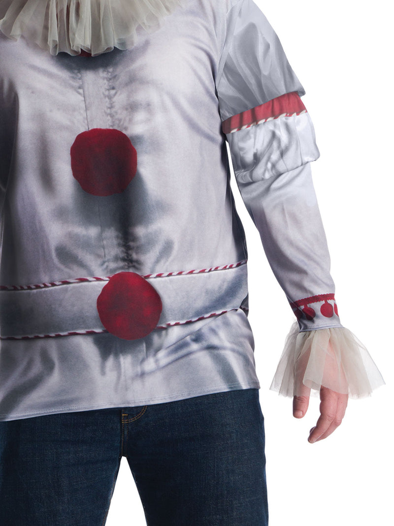 Pennywise It Movie Costume Top For Adults Warner Bros It Costume World Nz 8588