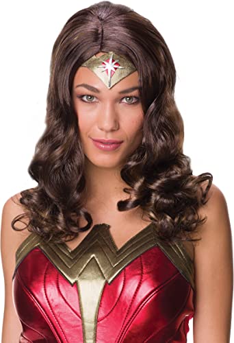 Wonder Woman Wig For Adults Warner Bros Justice League Costume World Nz 