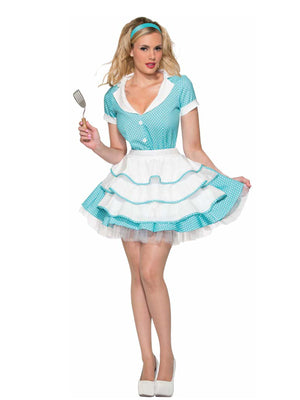 50s Sexy Housewife Costume for Adults