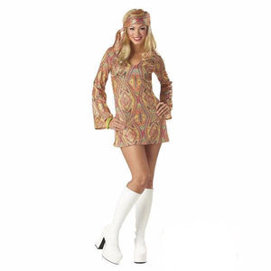 70s Disco Dolly Costume for Adults