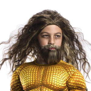 Aquaman Wig and Beard Set for Kids - Warner Bros Aquaman