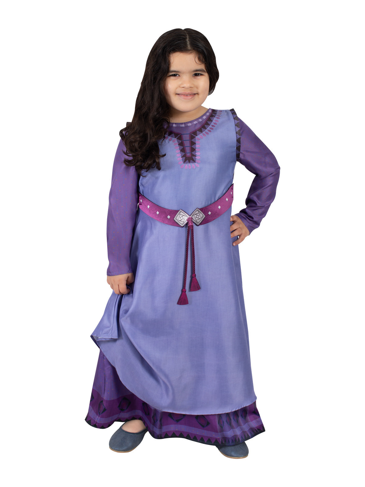 Cosplay Wish Movie Princess Asha Dress Kids Girls Dress Skirts