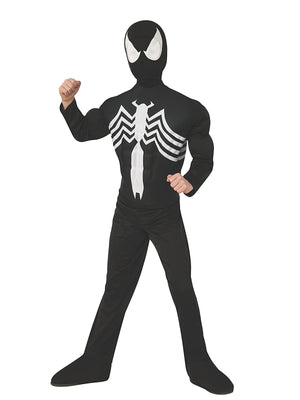Black Spider-Man Deluxe Costume for Kids - Marvel Spider-Man