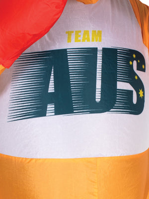 Boxing Kangaroo Inflatable Costume for Adults - Australian Olympic Committee
