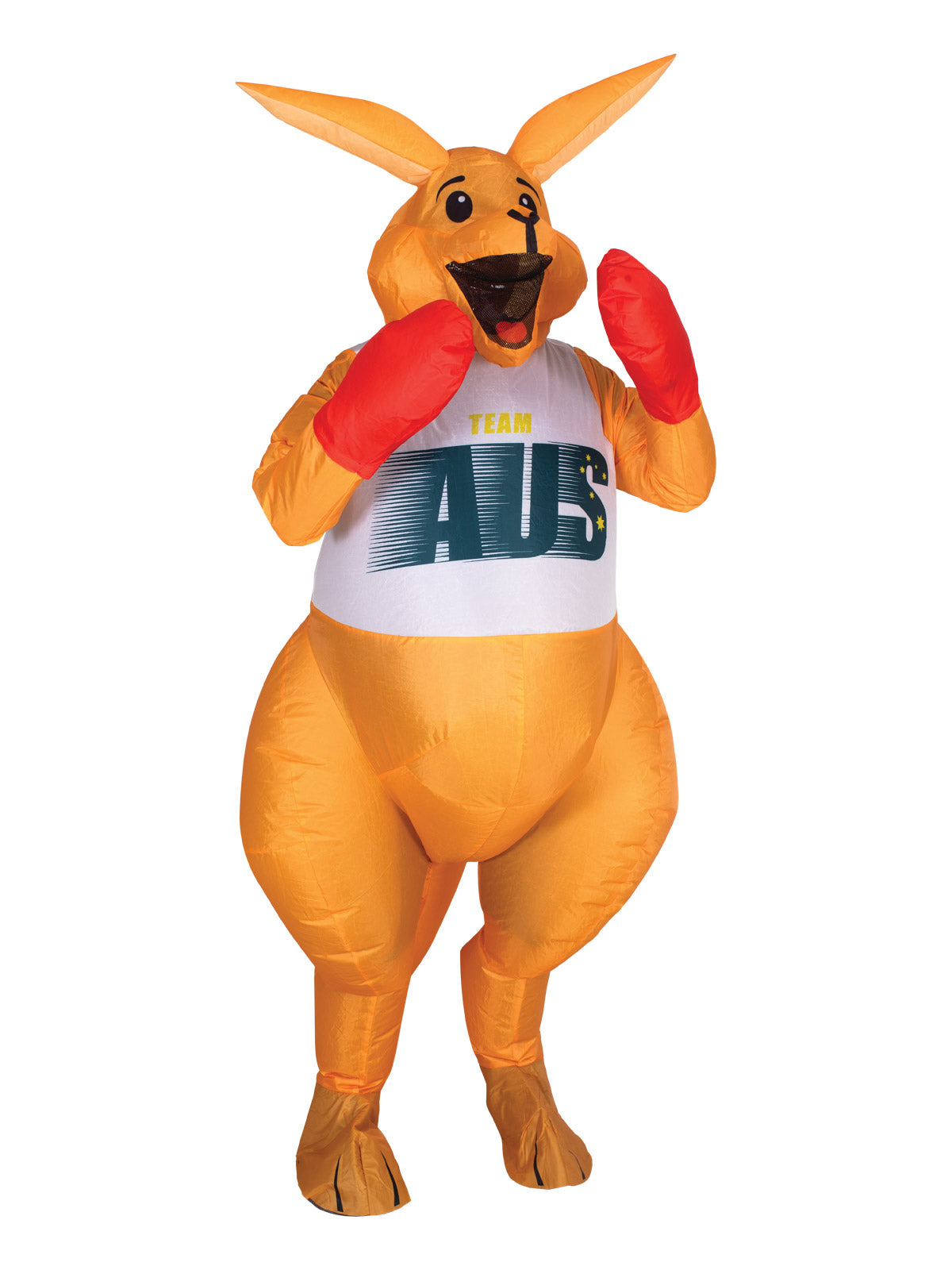 Boxing Kangaroo Inflatable Costume for Adults Australian Olympic Com