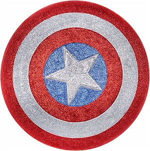Captain America 12" Glitter Shield - Marvel Avengers