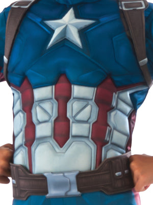 Captain America Deluxe Costume for Kids - Marvel Captain America: Civil War