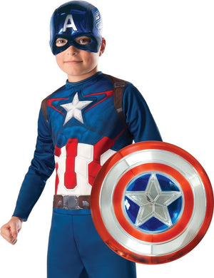 Captain America Electroplated Metallic Shield - Marvel Avengers