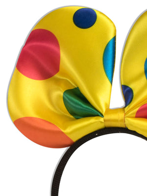 Clown Polka Dot Headband for Adults