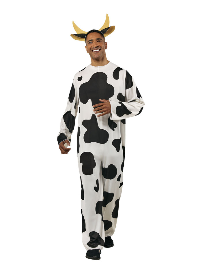 Cow Furry Onesie Costume for Adults