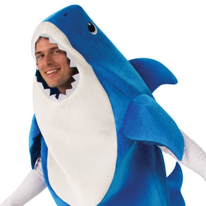 Daddy Shark Deluxe Blue Costume for Adults - Baby Shark