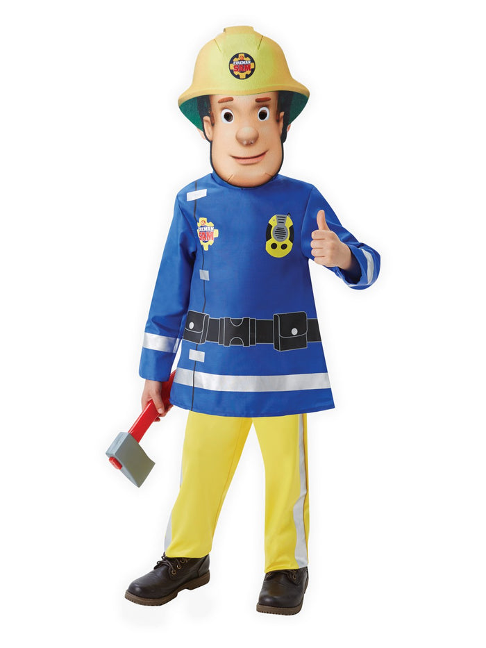 Fireman Sam Costume for Toddlers & Kids - Mattel Fireman Sam