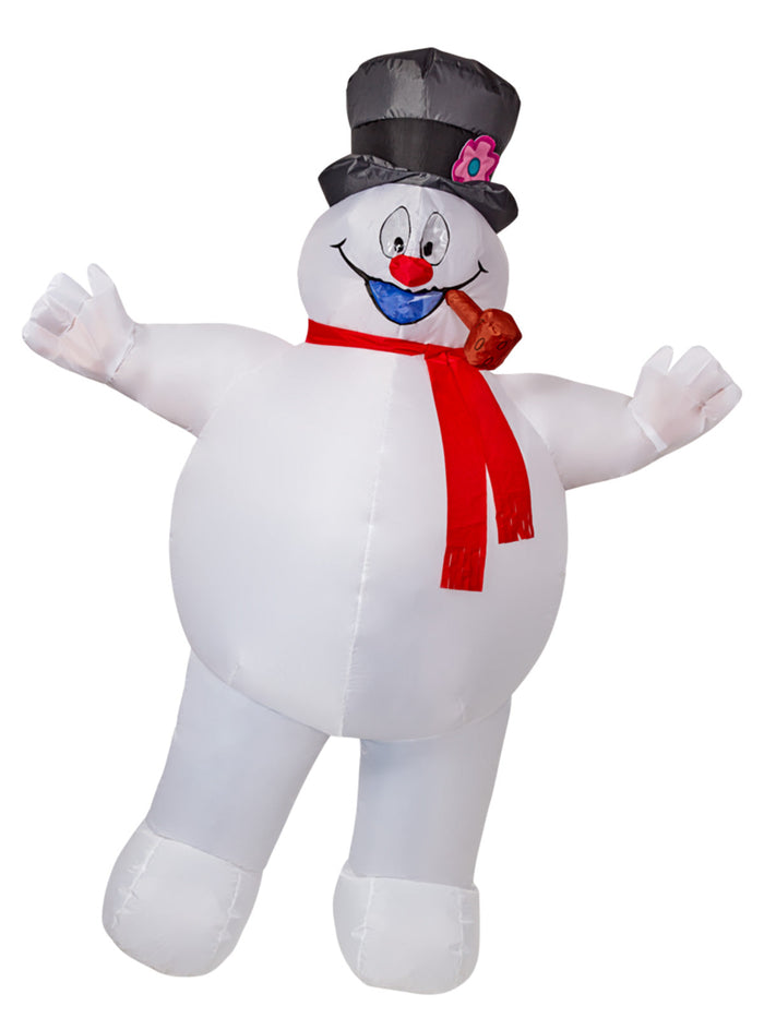 Frosty the Snowman Inflatable Costume for Adults