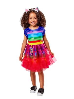 Gabby Rainbow Deluxe Costume for Kids - Gabby's Dollhouse