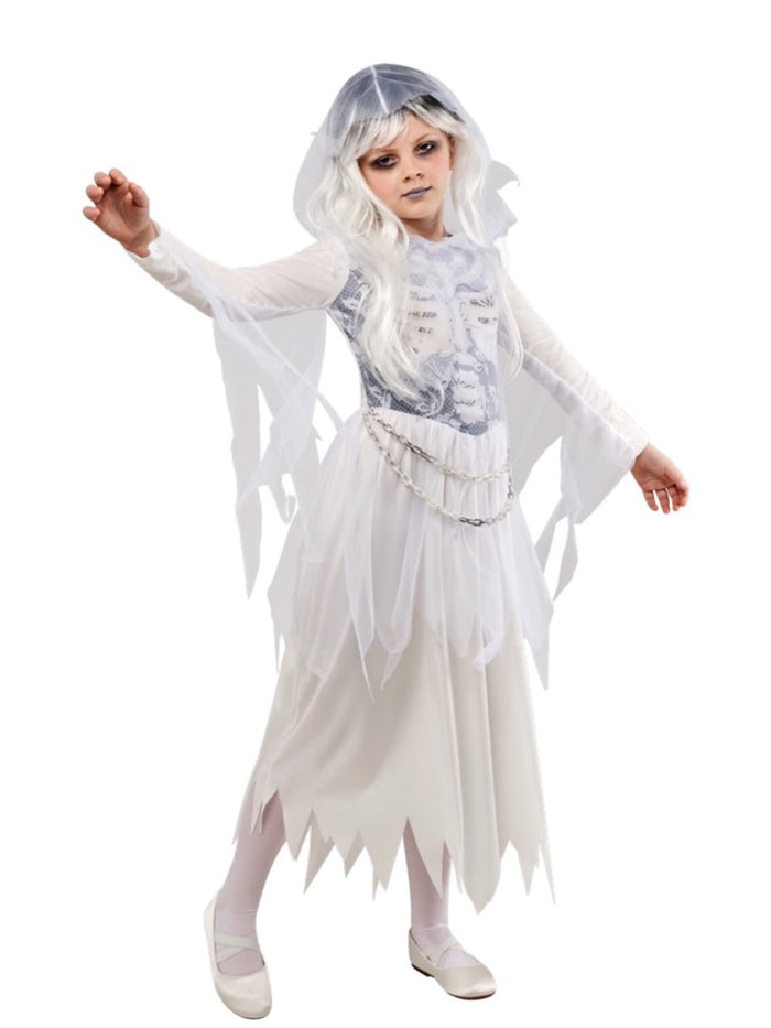 Ghostly Girl Costume for Kids