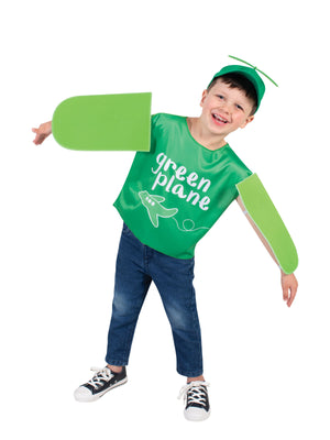 Green Planes Costume for Toddlers & Kids - Emma Memma