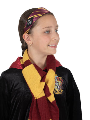 Gryffindor Headband and Scarf Set for Kids - Warner Bros Harry Potter