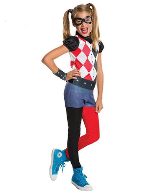 Harley Quinn Costume for Kids - Warner Bros DC Super Hero Girls
