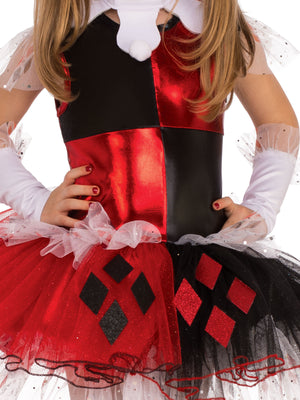 Harley Quinn Deluxe Costume for Kids - Warner Bros DC Comics