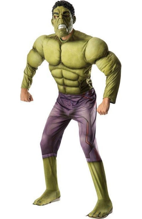 Hulk Deluxe Costume for Adults - Marvel Avengers