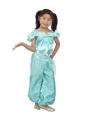 Jasmine Deluxe Filagree Costume for Kids - Disney Aladdin