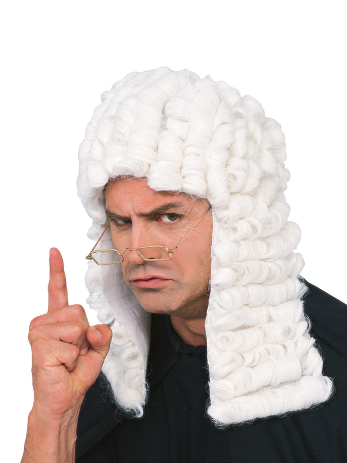 Judge White Wig for Adults