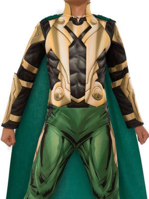 Loki Deluxe Costume for Kids - Marvel Avengers