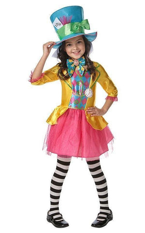 Mad Hatter Deluxe Dress Costume for Kids - Disney Alice in Wonderland