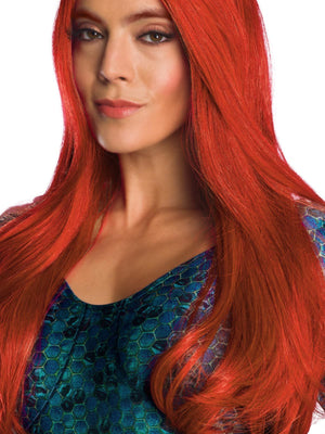 Mera Deluxe Wig for Adults - Warner Bros Aquaman