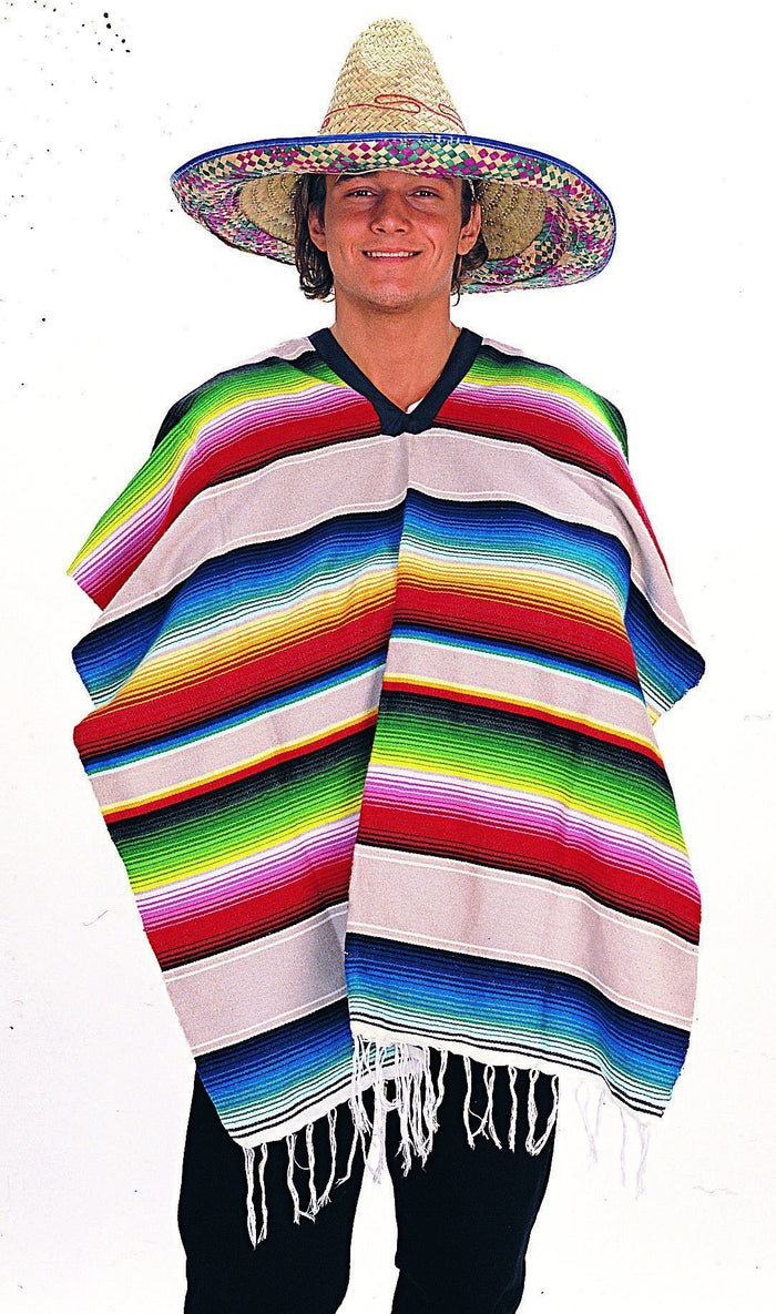 Mexican Poncho for Adults