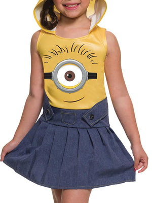 Minion Face Dress Costume for Kids - Universal Despicable Me