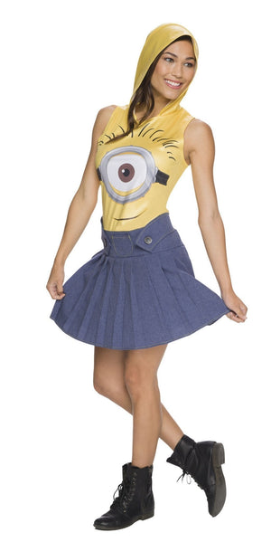 Minion Stuart Dress Costume for Adults - Despicable Me