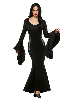 Morticia Addams Deluxe Costume for Adults - Wednesday (Netflix)