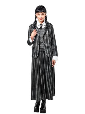 Nevermore Academy Deluxe Black Costume for Adults - Wednesday (Netflix)