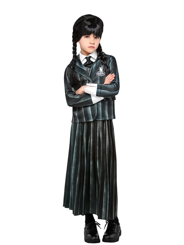 Nevermore Academy Deluxe Black Costume for Kids - Wednesday (Netflix)