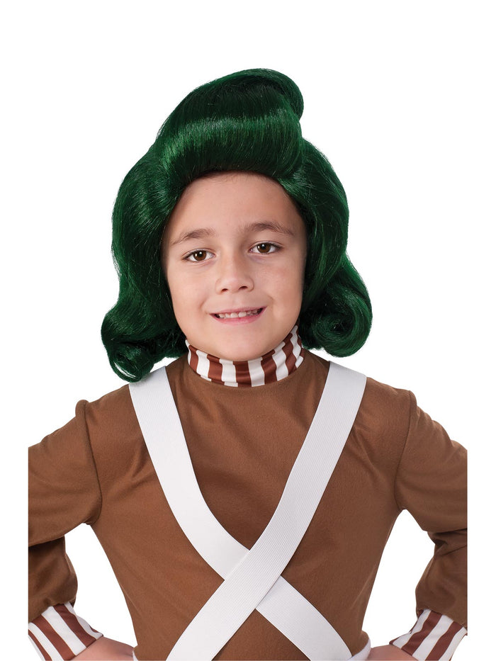 Oompa Loompa Wig for Kids - Warner Bros Charlie and the Chocolate Factory