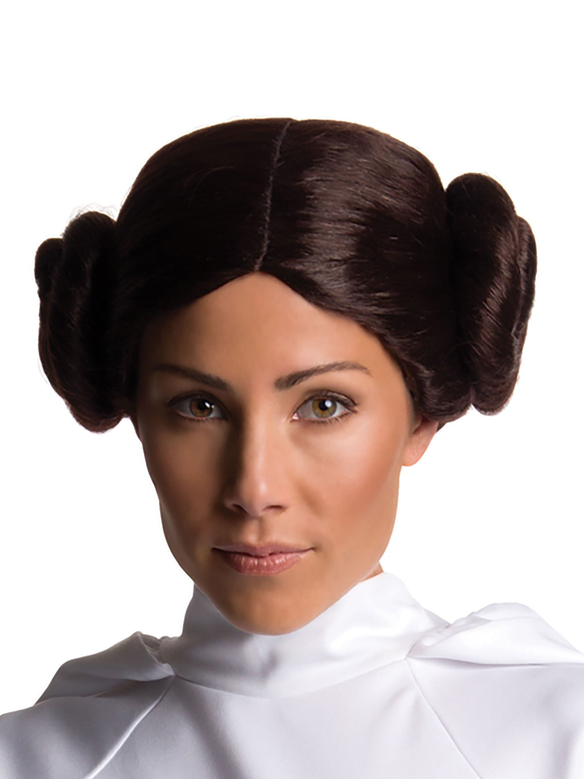 Princess Leia Bun Wig For Adults Disney Star Wars Costume World Nz 4196