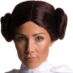 Princess Leia Bun Wig for Adults - Star Wars