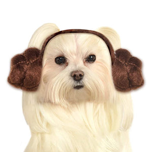 Princess Leia Buns Pet Headband - Disney Star Wars