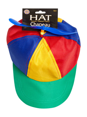 Propeller Cap - Multi-coloured Hat for Adults