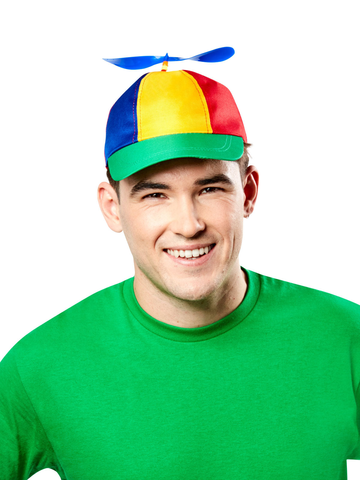 Propeller Ht Propeller Cap - Multi-coloured Hat for Adults | Costume World NZ